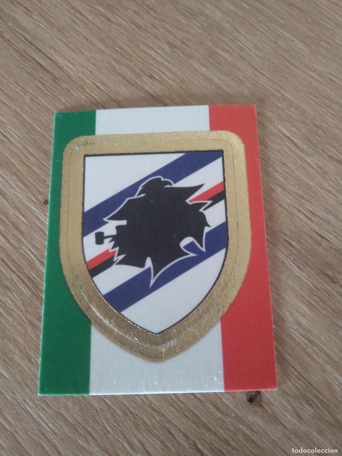 Cromos de F&uacute;tbol: 468 ESCUDO SAMPDORIA CROMO FUTBOL PANINI LIGA ITALIA 15-16 CALCIATORI 2015-2016