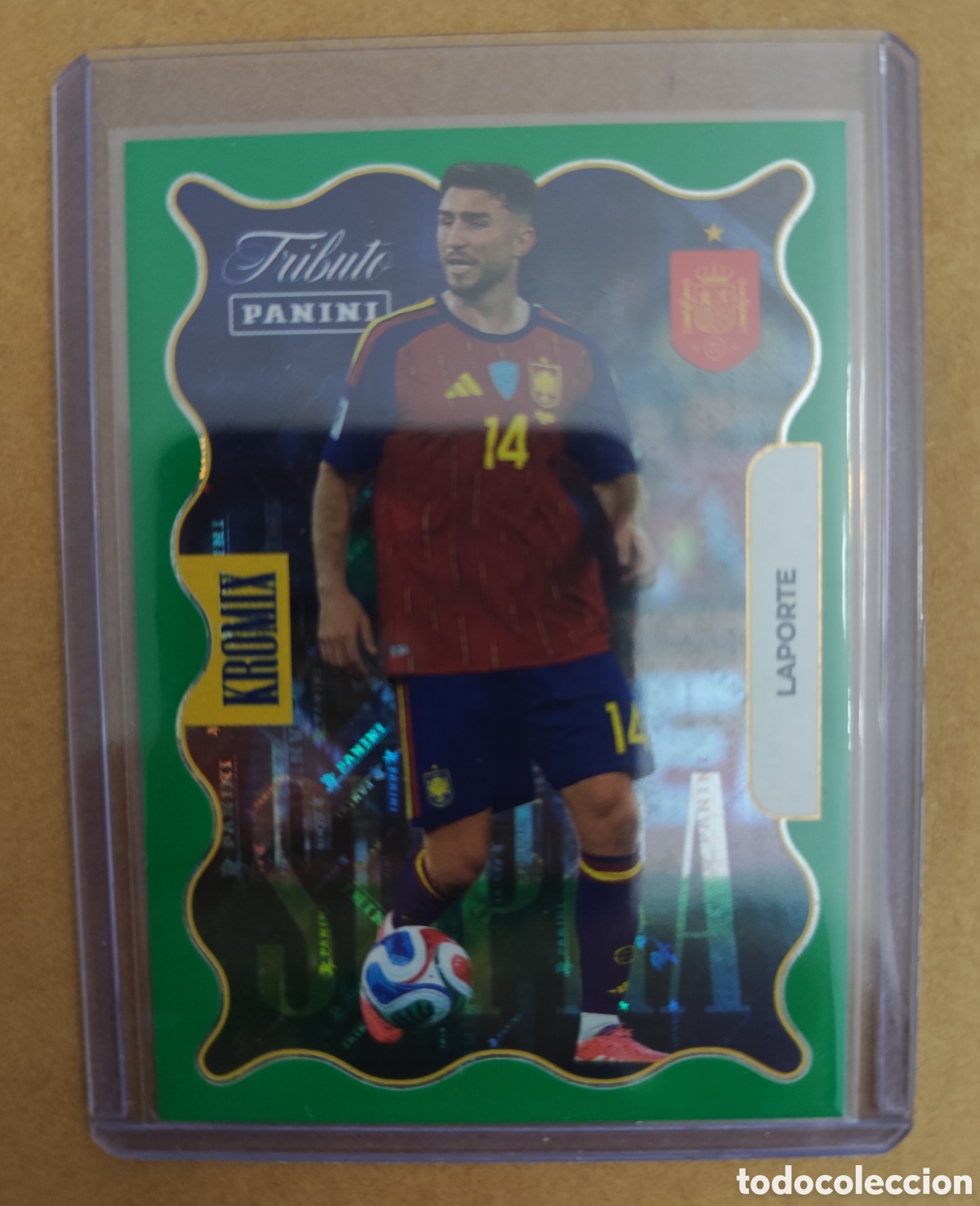 Cromos de F&uacute;tbol: KROMIX LAPORTE SELECCI&Oacute;N ESPA&Ntilde;OLA 2000 2026 PANINI TRIBUTO