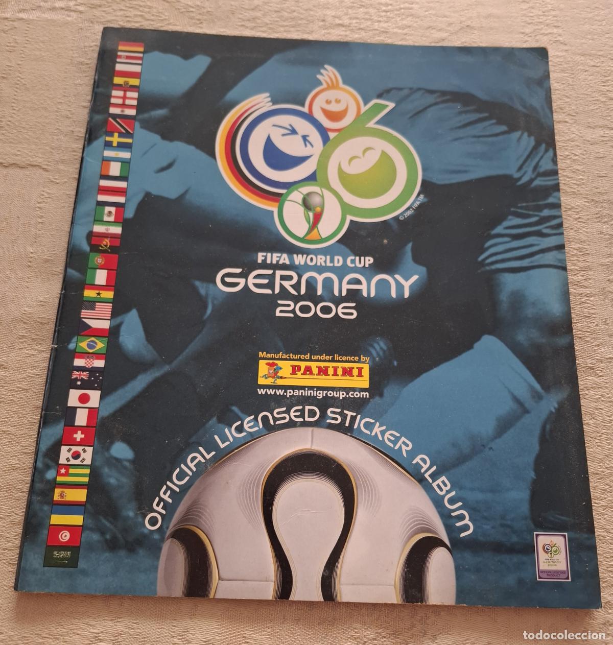 Cromos de F&uacute;tbol: ALBUM MUNDIAL ALEMANIA / GERMANY 2006 - PANINI - CON 60 CROMOS (ZIDANE, RONALDINHO, CASILLAS, RAMOS)