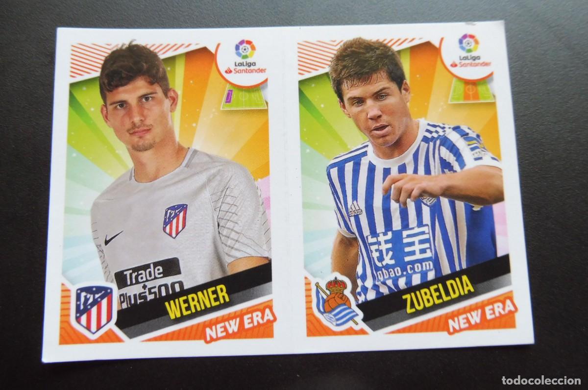 Cromos de F&uacute;tbol: CROMO PANINI - LIGA SANTANDER 2018/19 ESTE - NEW ERA N&Uacute;M 16 - ZUBELDIA - WERNER