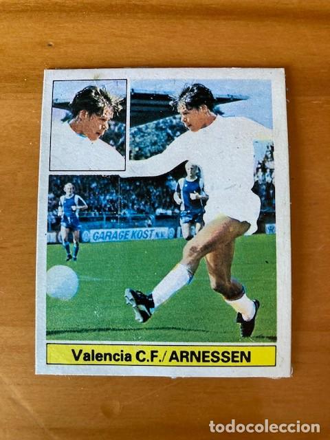 Cromos de F&uacute;tbol: ARNESSEN VALENCIA 81-82 ULTIMO FICHAJE N&ordm; 9 RECUPERADO