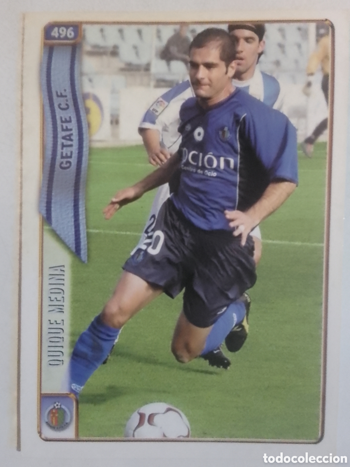 Cromos de F&uacute;tbol: Mundicromo 2005 n&deg; 496 Quique Medina &bull; Getafe.