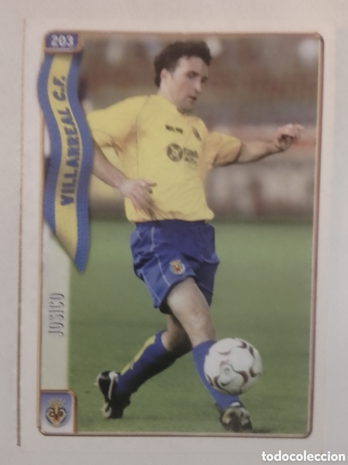 Cromos de F&uacute;tbol: Mundicromo 2005 n&deg; 203 Josico &bull; Villarreal.