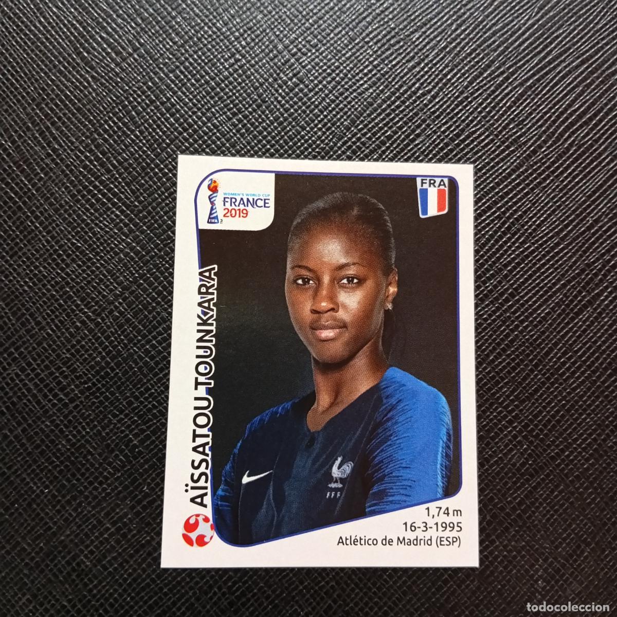Cromos de F&uacute;tbol: 31 IASSATOU TOUNAKARA FRANCIA PANINI FEMENINO WOMEN&acute;S MUNDIAL 2019 FRANCIA 19 - SIN PEGAR - A74 PG6