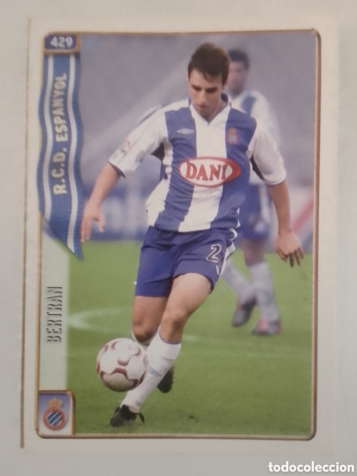Cromos de F&uacute;tbol: Mundicromo 2005 n&deg; 429 Bertran &bull; Espanyol.