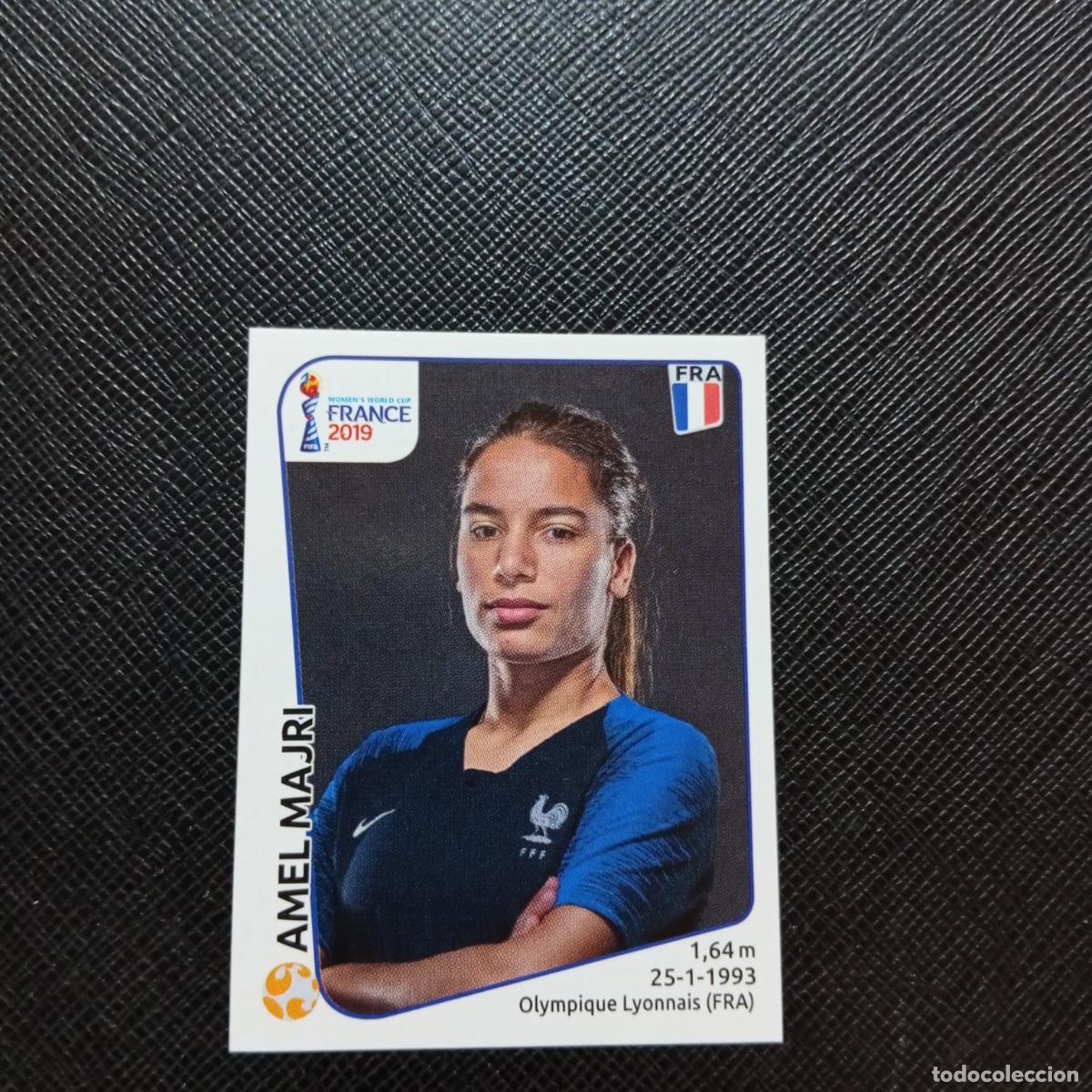 Cromos de F&uacute;tbol: 32 AMEL MAJRI FRANCIA PANINI FEMENINO WOMEN&acute;S MUNDIAL 2019 FRANCIA 19 - SIN PEGAR - A74 PG6
