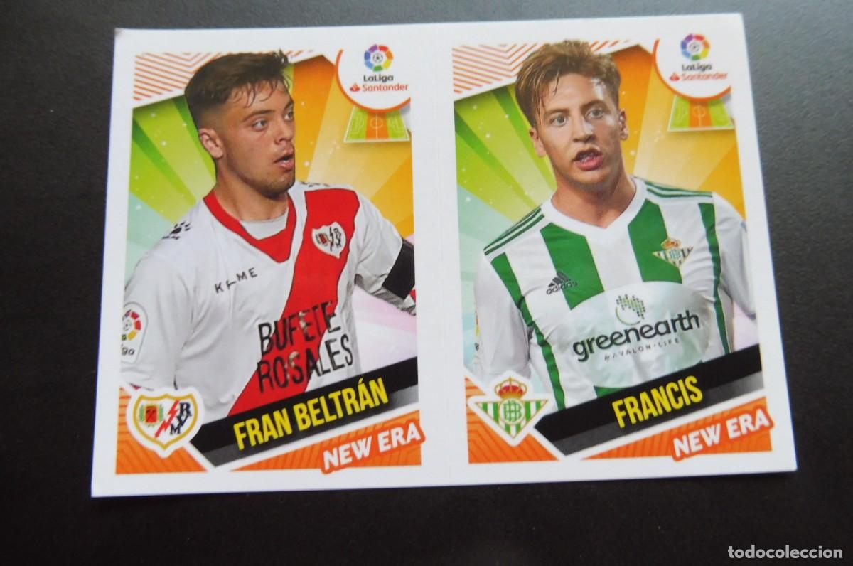 Cromos de F&uacute;tbol: CROMO PANINI - LIGA SANTANDER 2018/19 ESTE - NEW ERA N&Uacute;M 6 - FRAN BELTR&Aacute;N - FRANCIS