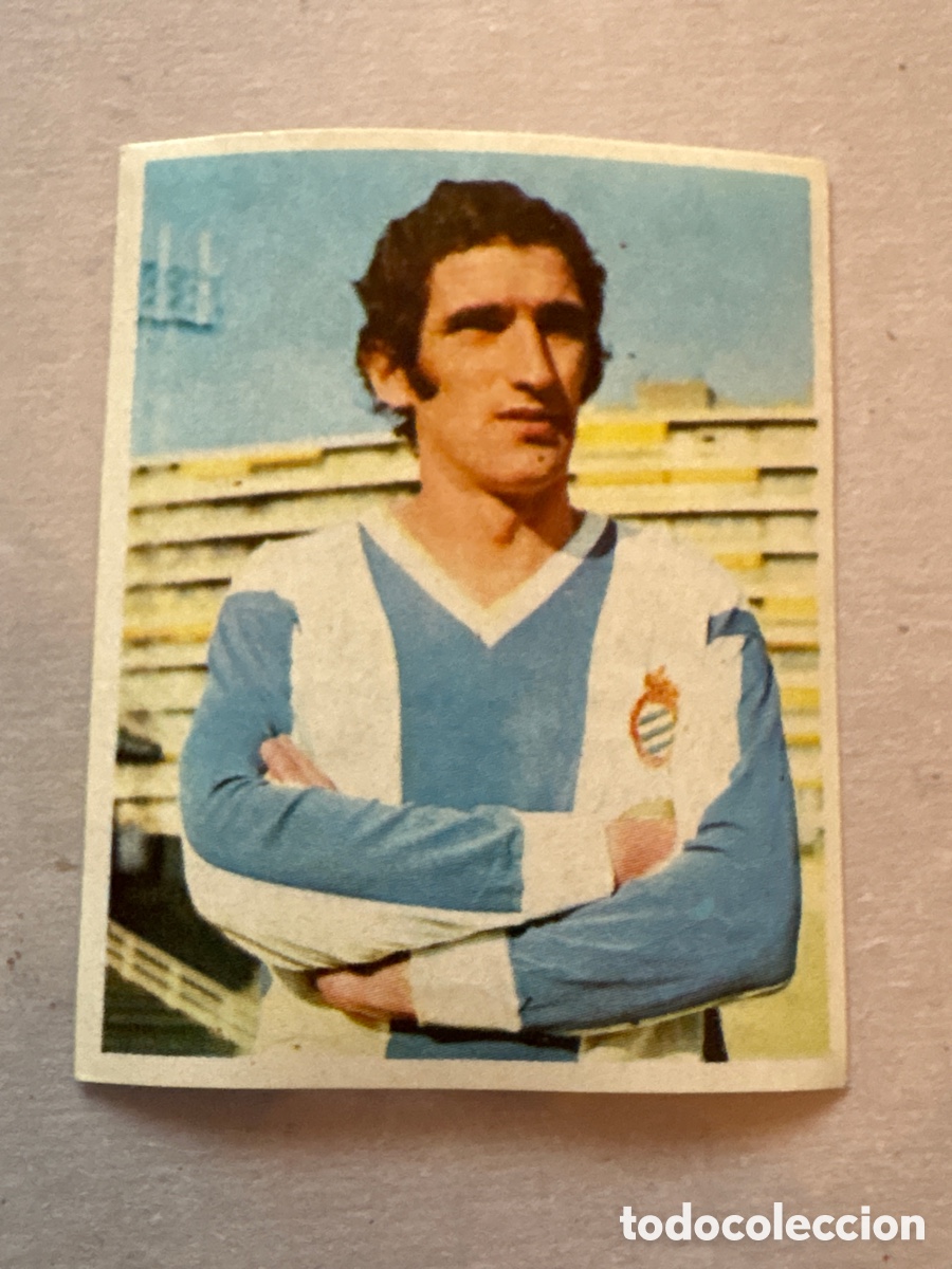 Cromos de f&uacute;tbol: cromo de futbol - a M&uacute;nich con Xibeca sport cerveza Damm - Real club Espanyol - Amiano - n&ordm; 24