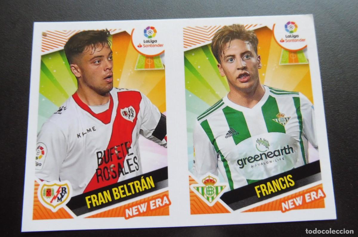 Cromos de F&uacute;tbol: CROMO PANINI - LIGA SANTANDER 2018/19 ESTE - NEW ERA N&Uacute;M 6 - FRAN BELTR&Aacute;N - FRANCIS
