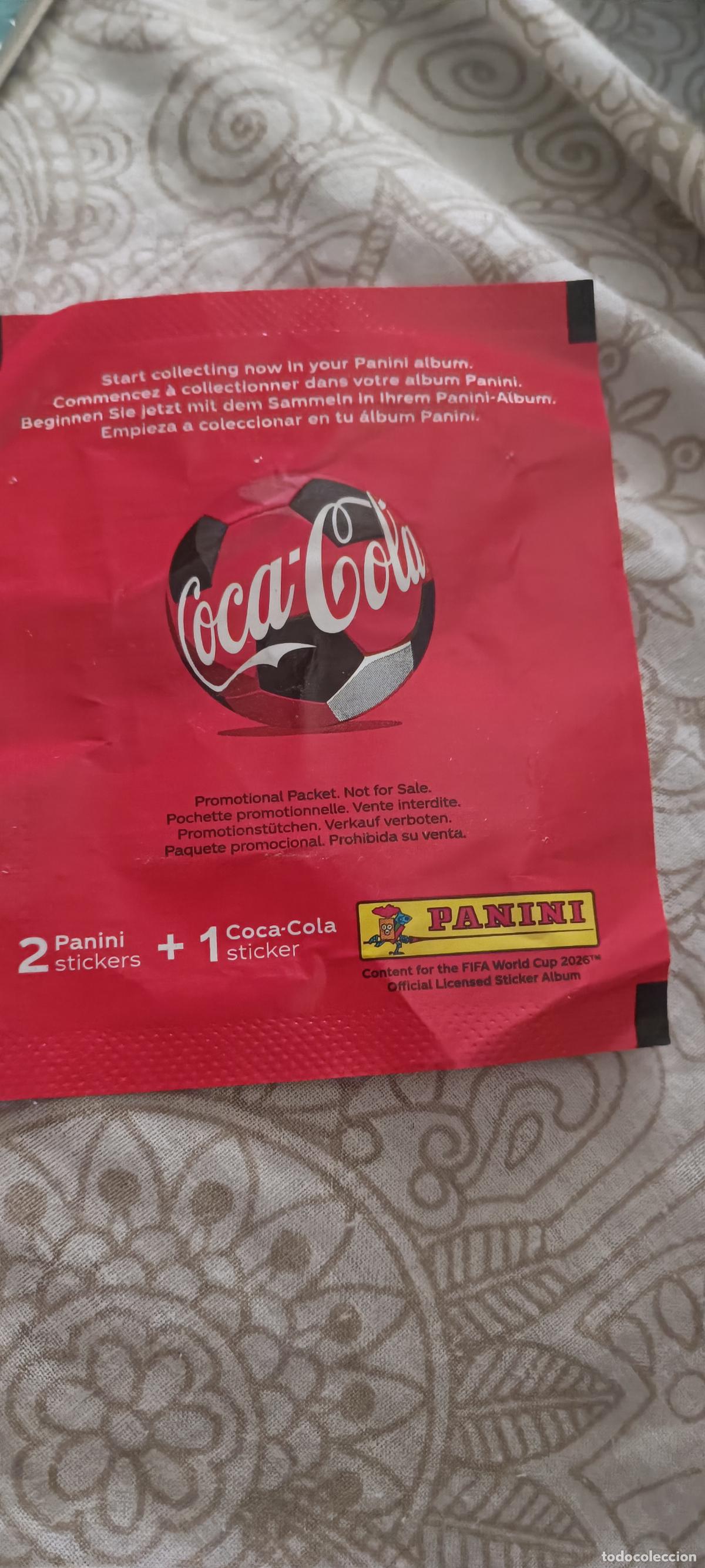 Fu&szlig;ball-Sticker: SOBRE VACIO COCA COLA MUNDIAL 2026