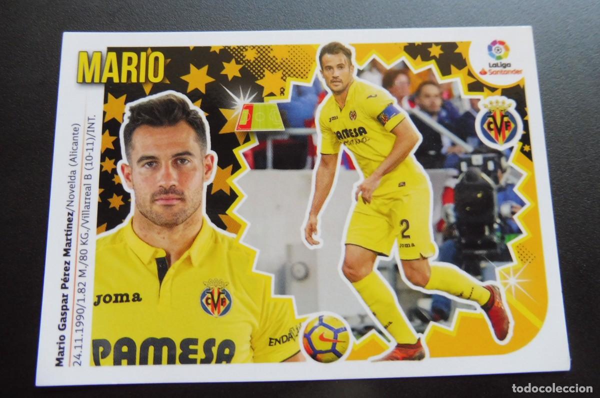 Cromos de F&uacute;tbol: CROMO PANINI - LIGA SANTANDER 2018/19 ESTE - VILLARREAL CF N&Uacute;M 3 - MARIO