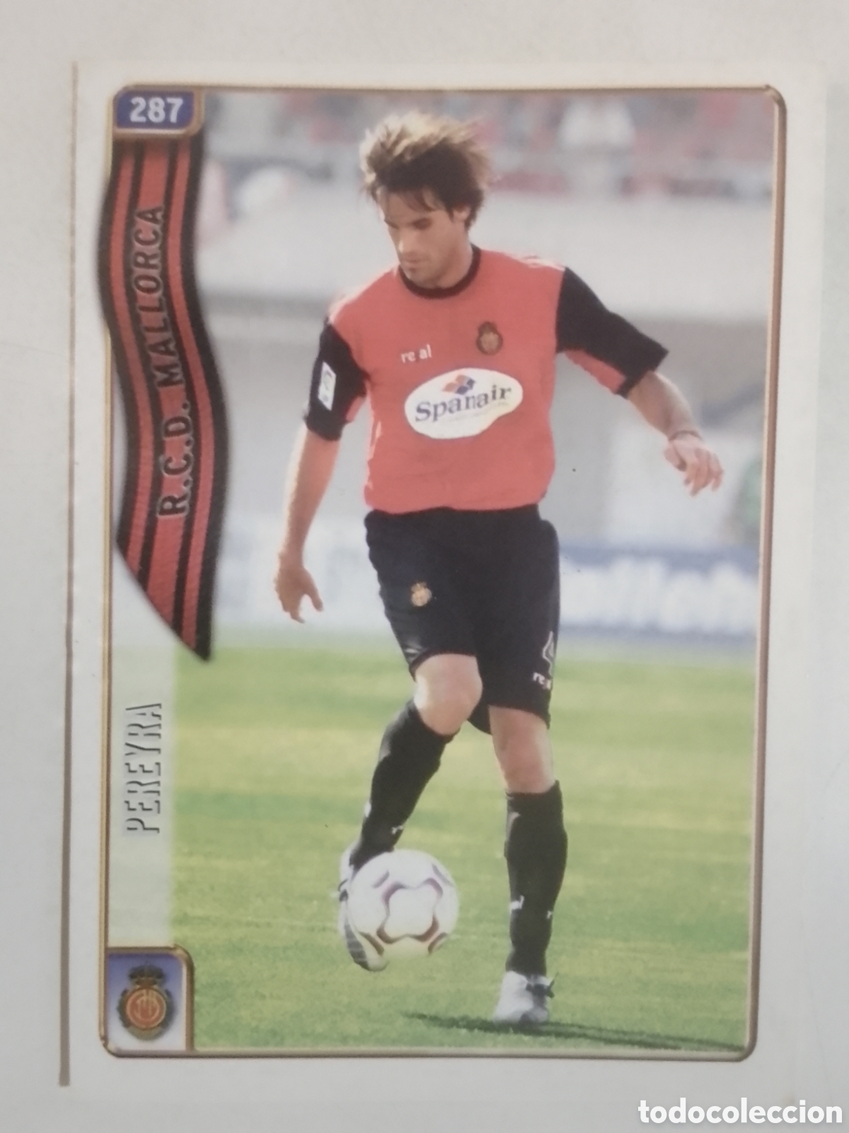 Cromos de F&uacute;tbol: Mundicromo 2005 n&deg; 287 Pereyra &bull; Mallorca.