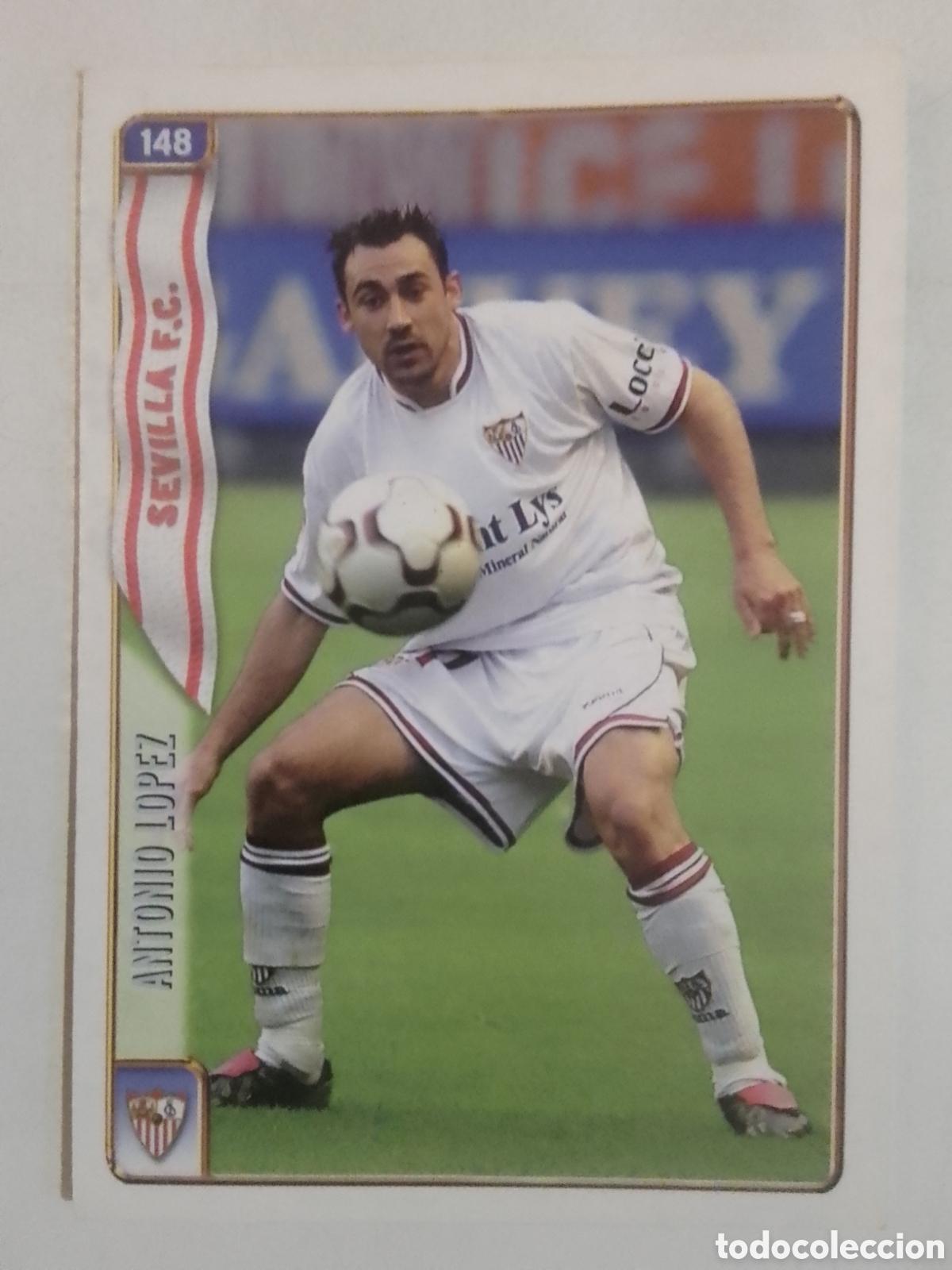 Cromos de F&uacute;tbol: Mundicromo 2005 n&deg; 148 Antonio L&oacute;pez &bull; Sevilla.