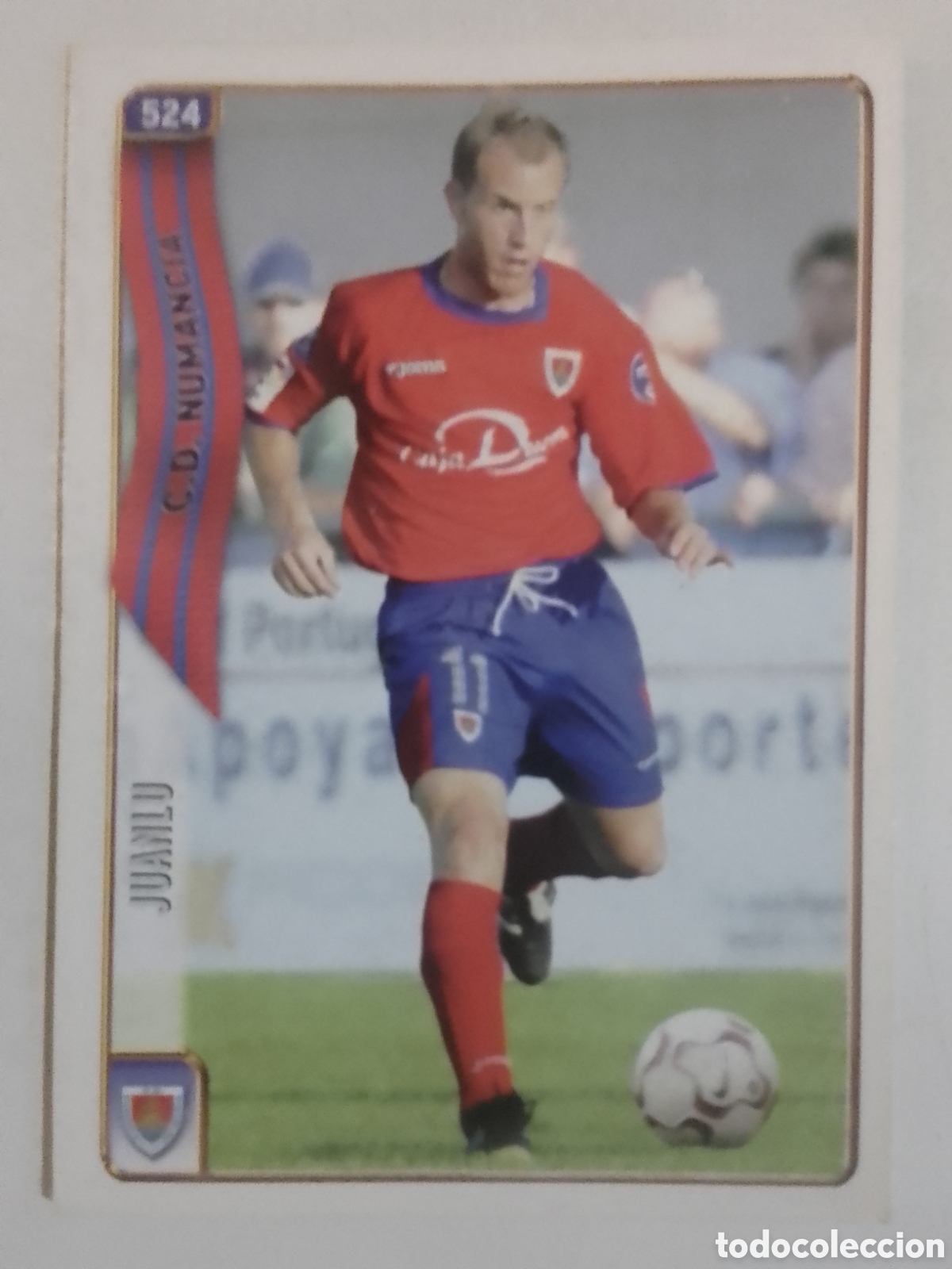 Cromos de F&uacute;tbol: Mundicromo 2005 n&deg; 524 Juanlu &bull; Numancia.