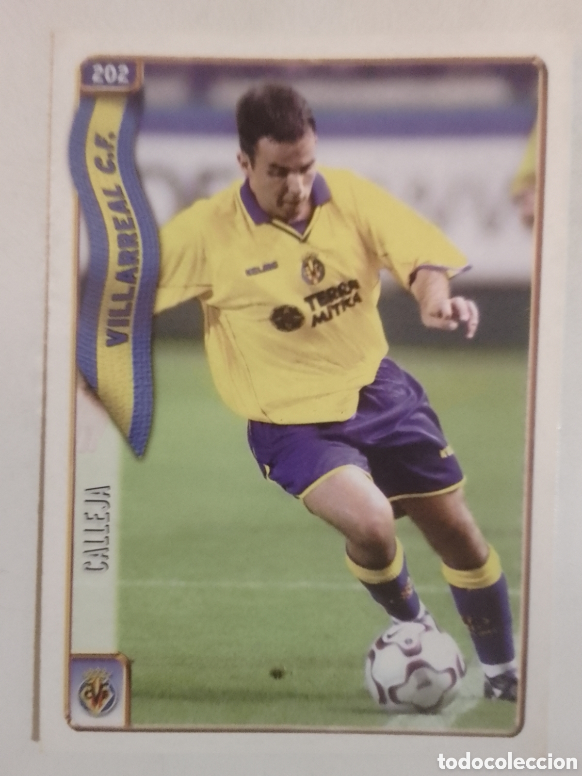 Cromos de F&uacute;tbol: Mundicromo 2005 n&deg; 202 Calleja &bull; Villarreal.