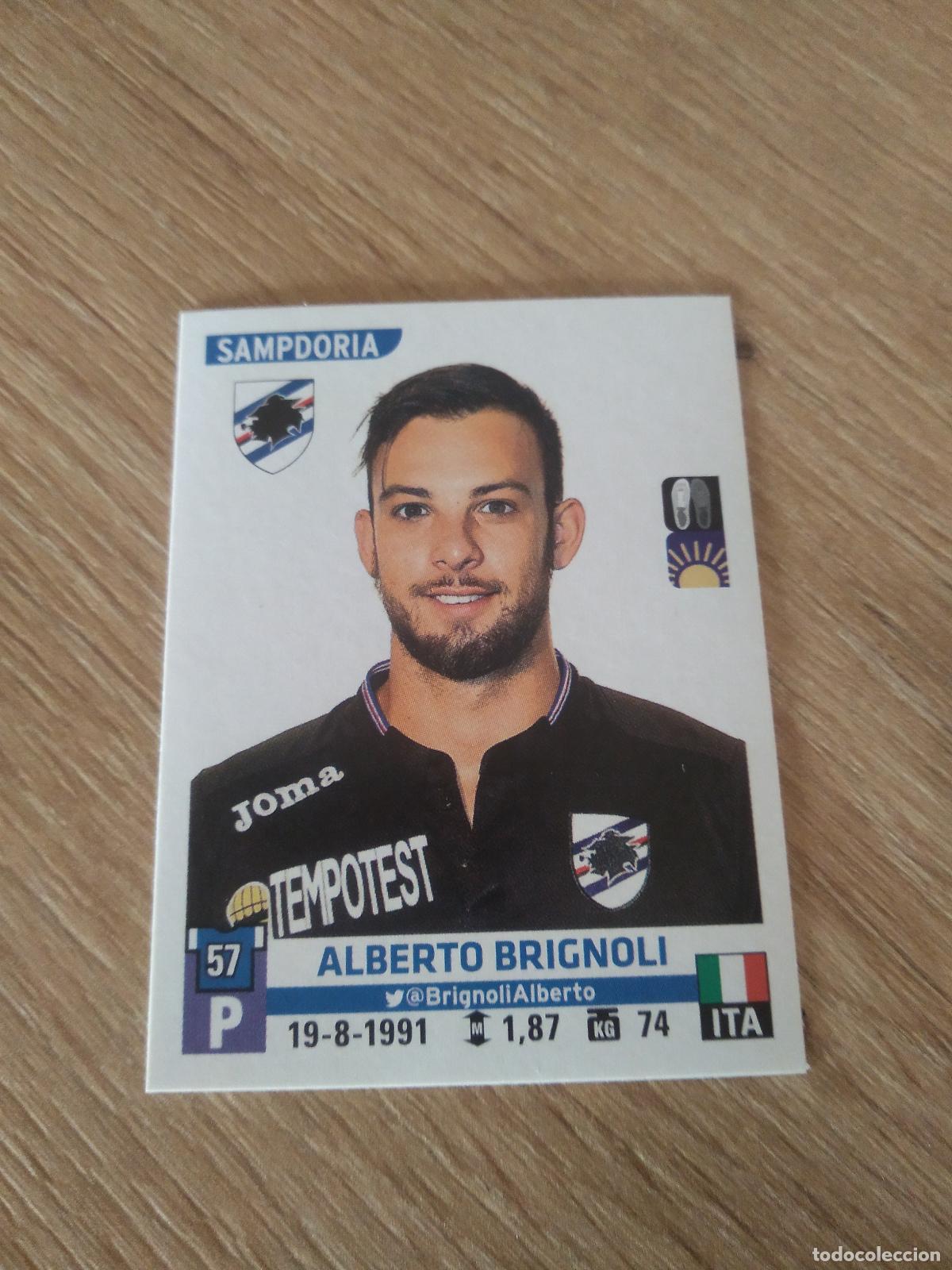 Cromos de F&uacute;tbol: 475 ALBERTO BRIGNOLI SAMPDORIA CROMO FUTBOL PANINI LIGA ITALIA 15-16 CALCIATORI 2015-2016