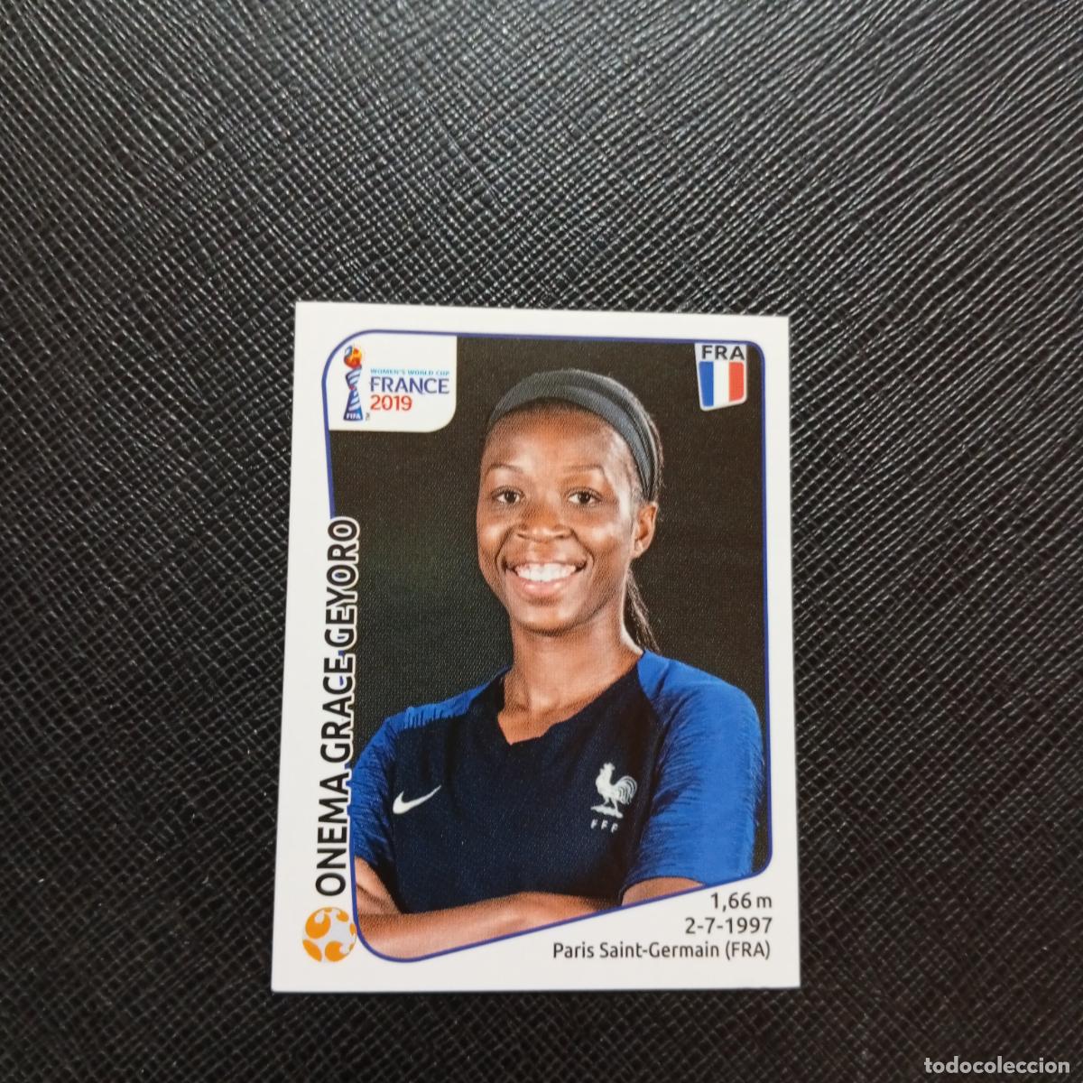 Cromos de f&uacute;tbol: 35 ONEMA GRACE GEYORO FRANCIA PANINI FEMENINO WOMEN&acute;S MUNDIAL 2019 FRANCIA 19 - SIN PEGAR - A74 PG9