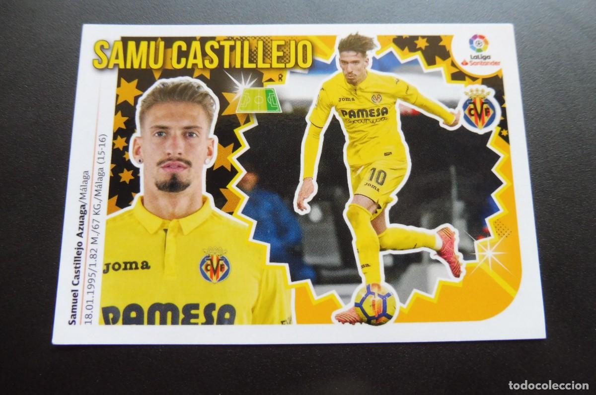 Cromos de f&uacute;tbol: CROMO PANINI - LIGA SANTANDER 2018/19 ESTE - VILLARREAL CF N&Uacute;M 15A - SAMU CASTILLEJO