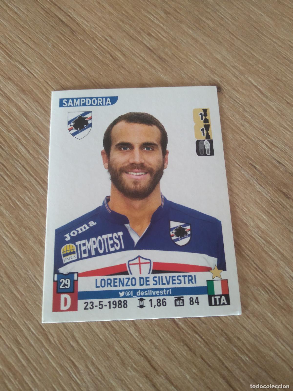 Cromos de f&uacute;tbol: 479 LORENZO DE SILVESTRI SAMPDORIA CROMO FUTBOL PANINI LIGA ITALIA 15-16 CALCIATORI 2015-2016
