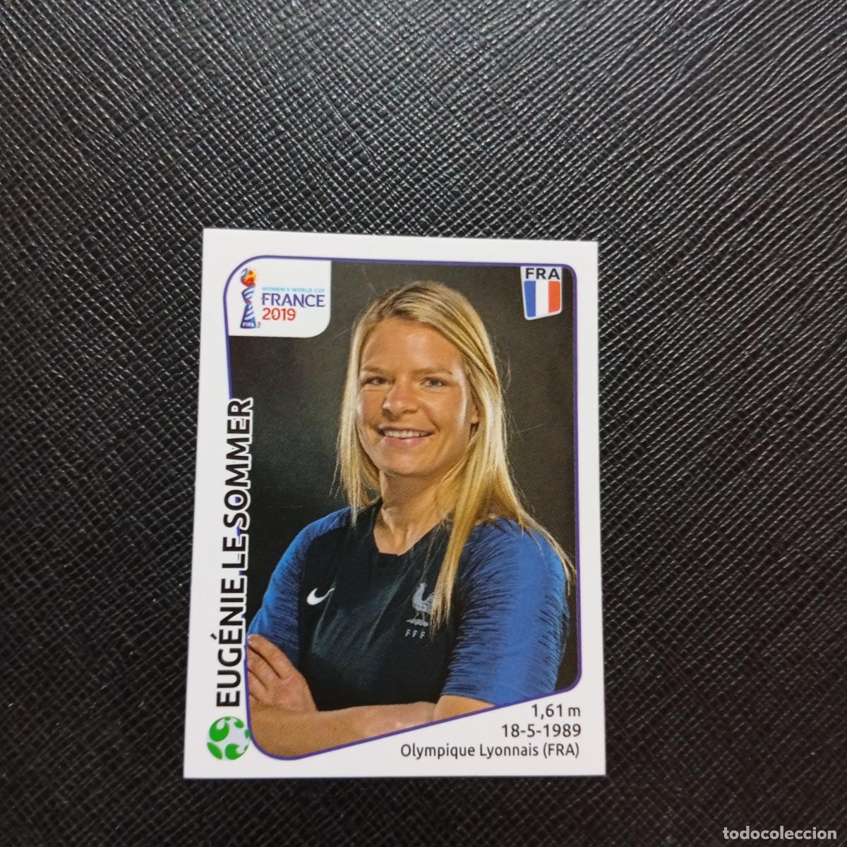 Cromos de f&uacute;tbol: 37 EUGENIE LE SOMMER FRANCIA PANINI FEMENINO WOMEN&acute;S MUNDIAL 2019 FRANCIA 19 - SIN PEGAR - A74 PG12