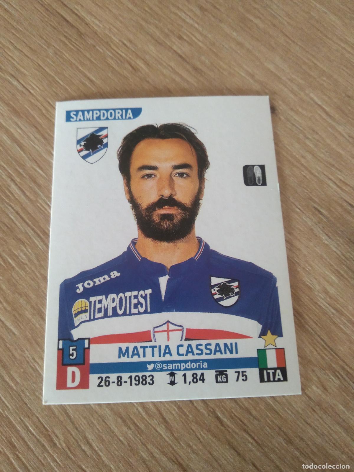 Fu&szlig;ball-Sticker: 480 MATTIA CASSANI SAMPDORIA CROMO FUTBOL PANINI LIGA ITALIA 15-16 CALCIATORI 2015-2016