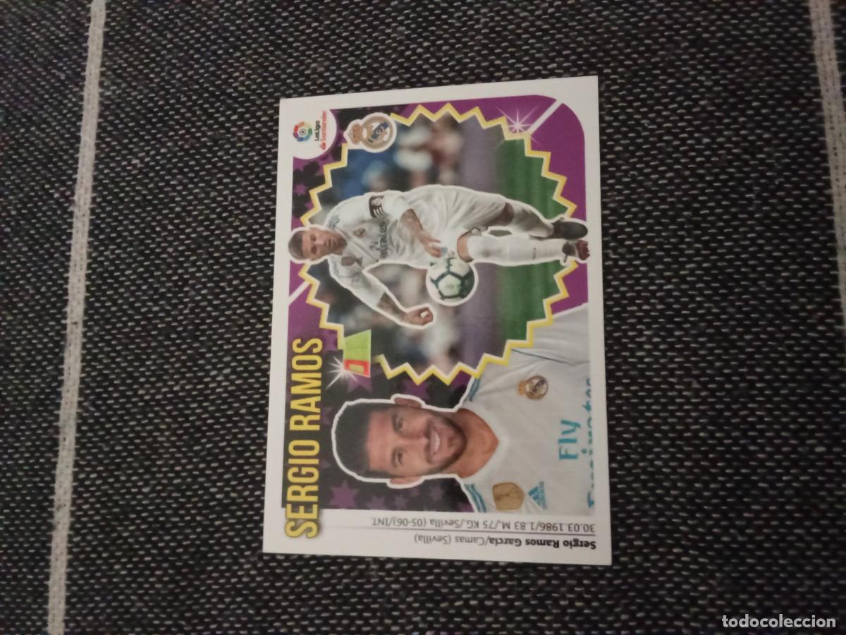 Fu&szlig;ball-Sticker: 4 Sergio ramos real Madrid liga este 2018-19