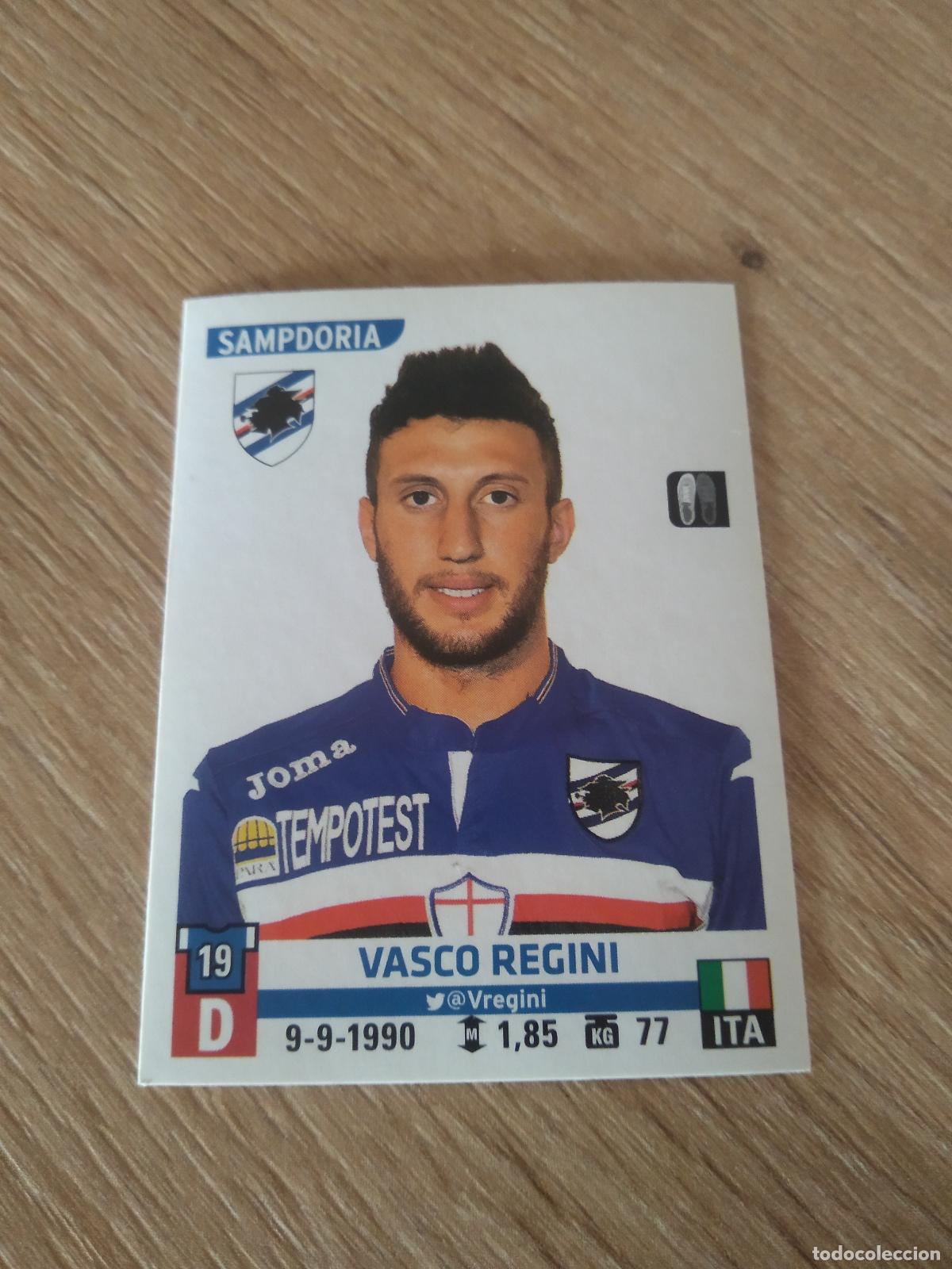 Fu&szlig;ball-Sticker: 481 VASCO REGINI SAMPDORIA CROMO FUTBOL PANINI LIGA ITALIA 15-16 CALCIATORI 2015-2016