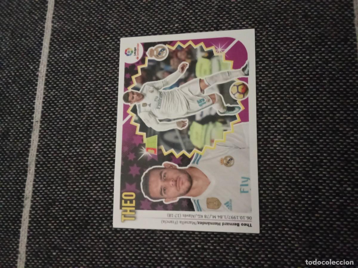 Fu&szlig;ball-Sticker: 7 B theo real Madrid liga este 2018-19