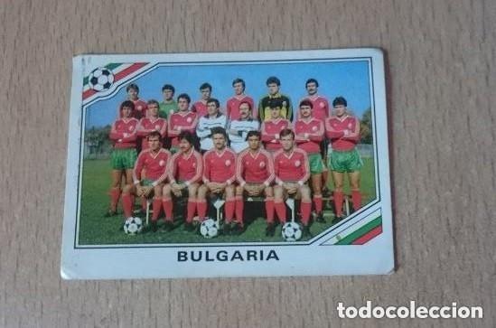 Fu&szlig;ball-Sticker: MUNDIAL MEXICO 86 - SELECCION BULGARIA