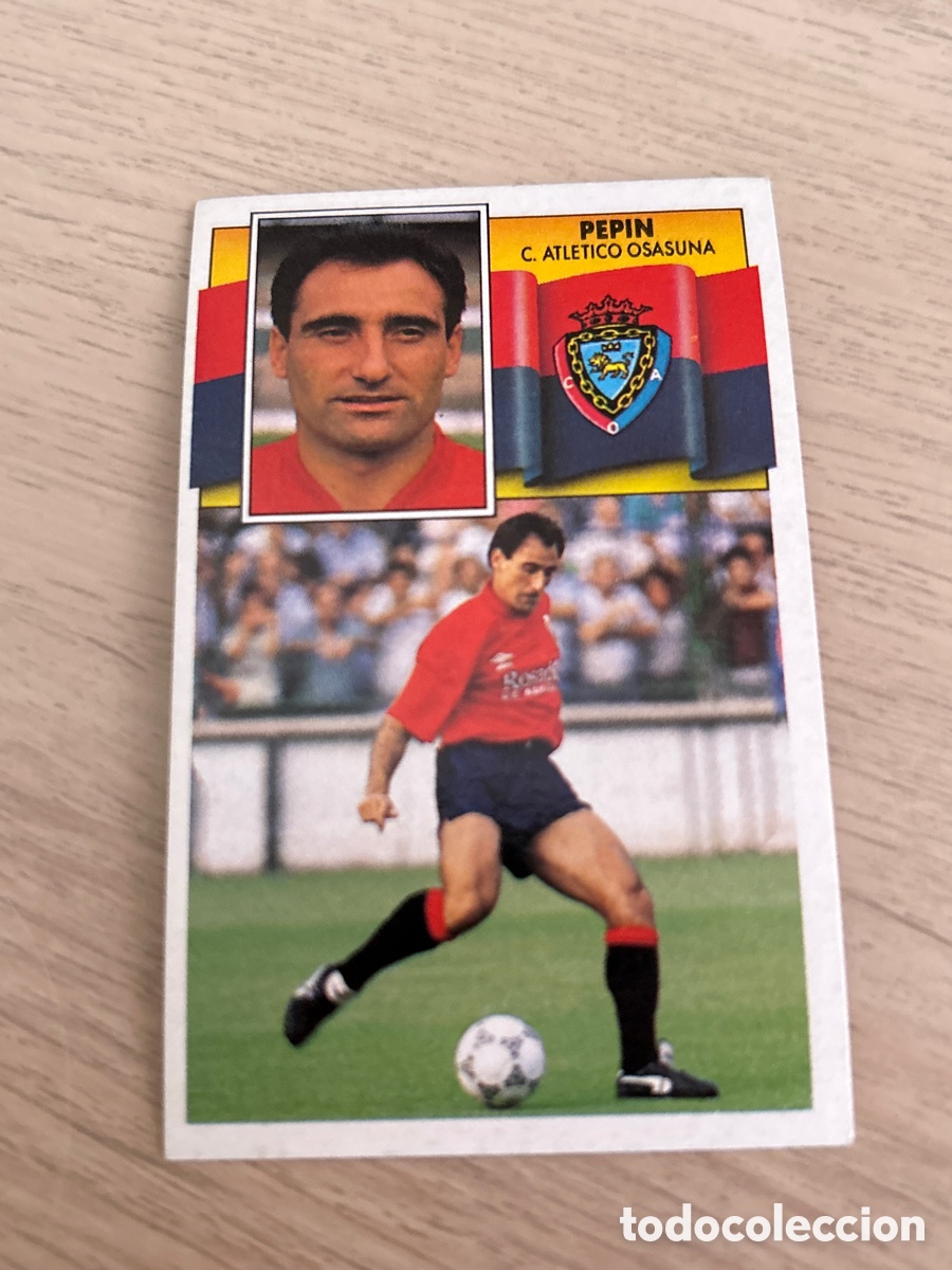 Football Stickers: PEPIN OSASUNA LIGA ESTE 1990 1991 90 91 NUNCA PEGADO SIN PEGAR