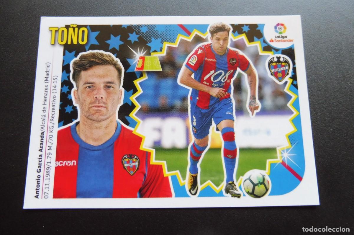 Figurine di Calcio: CROMO PANINI - LIGA SANTANDER 2018/19 ESTE - LEVANTE UD N&Uacute;M 7 - TO&Ntilde;O