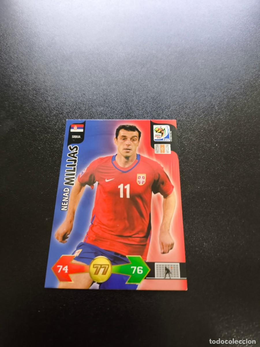 Cromos de f&uacute;tbol: Nenad Milijas SERBIA ADRENALYN XL MUNDIAL SOUTH AFRICA 2010 WORLD CUP PANINI LIGA