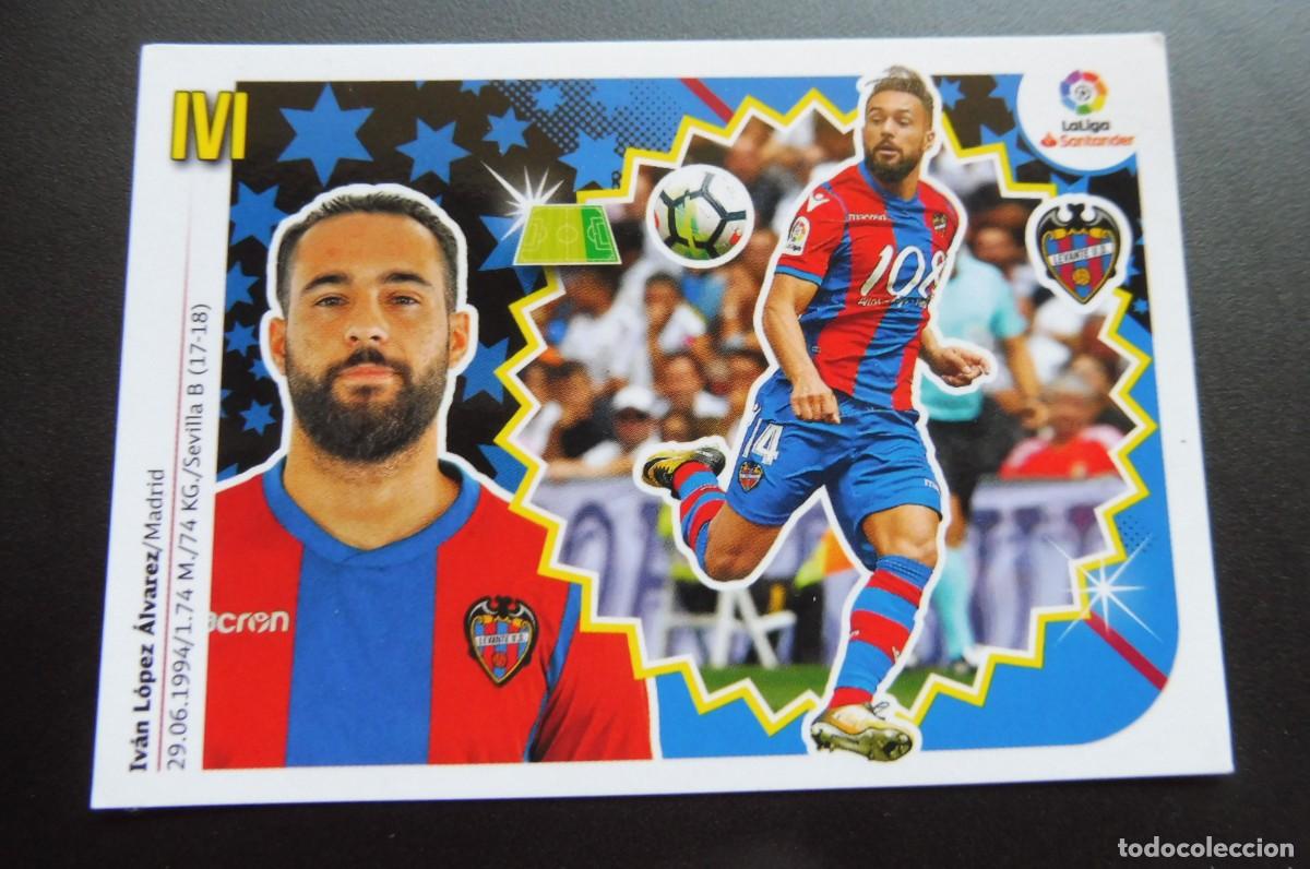 Cromos de f&uacute;tbol: CROMO PANINI - LIGA SANTANDER 2018/19 ESTE - LEVANTE UD N&Uacute;M 14 - IVI