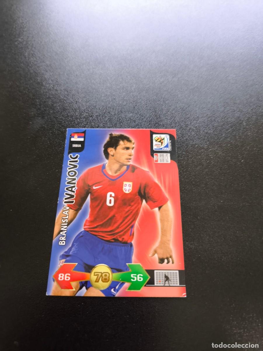 Cromos de f&uacute;tbol: Branislav Ivanovic SERBIA ADRENALYN XL MUNDIAL SOUTH AFRICA 2010 WORLD CUP PANINI LIGA