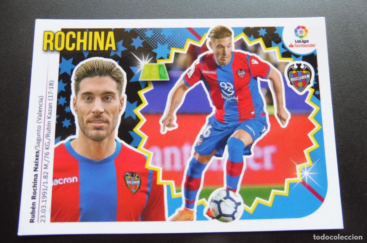 Cromos de f&uacute;tbol: CROMO PANINI - LIGA SANTANDER 2018/19 ESTE - LEVANTE UD N&Uacute;M 14BIS - ROCHINA