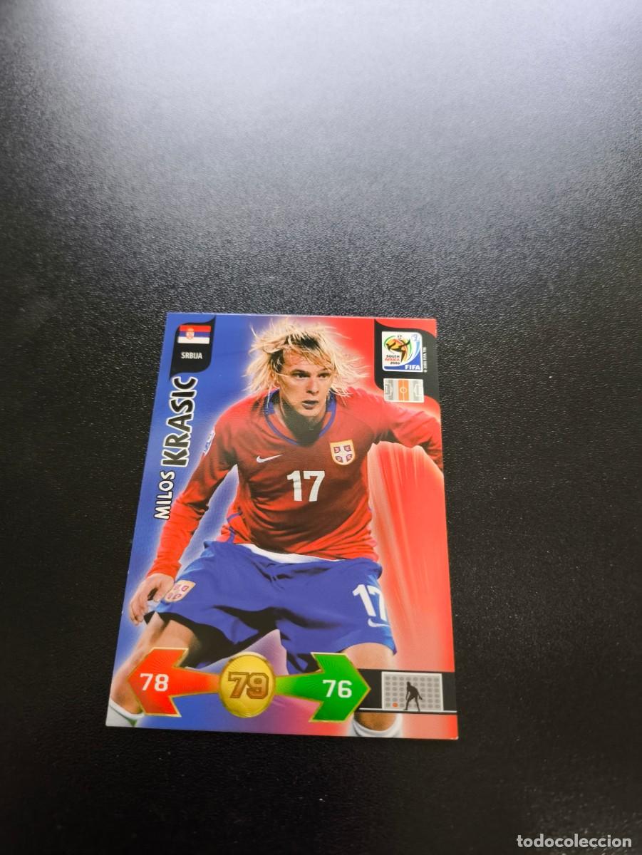 Cromos de f&uacute;tbol: Milos Krasic SERBIA ADRENALYN XL MUNDIAL SOUTH AFRICA 2010 WORLD CUP PANINI LIGA