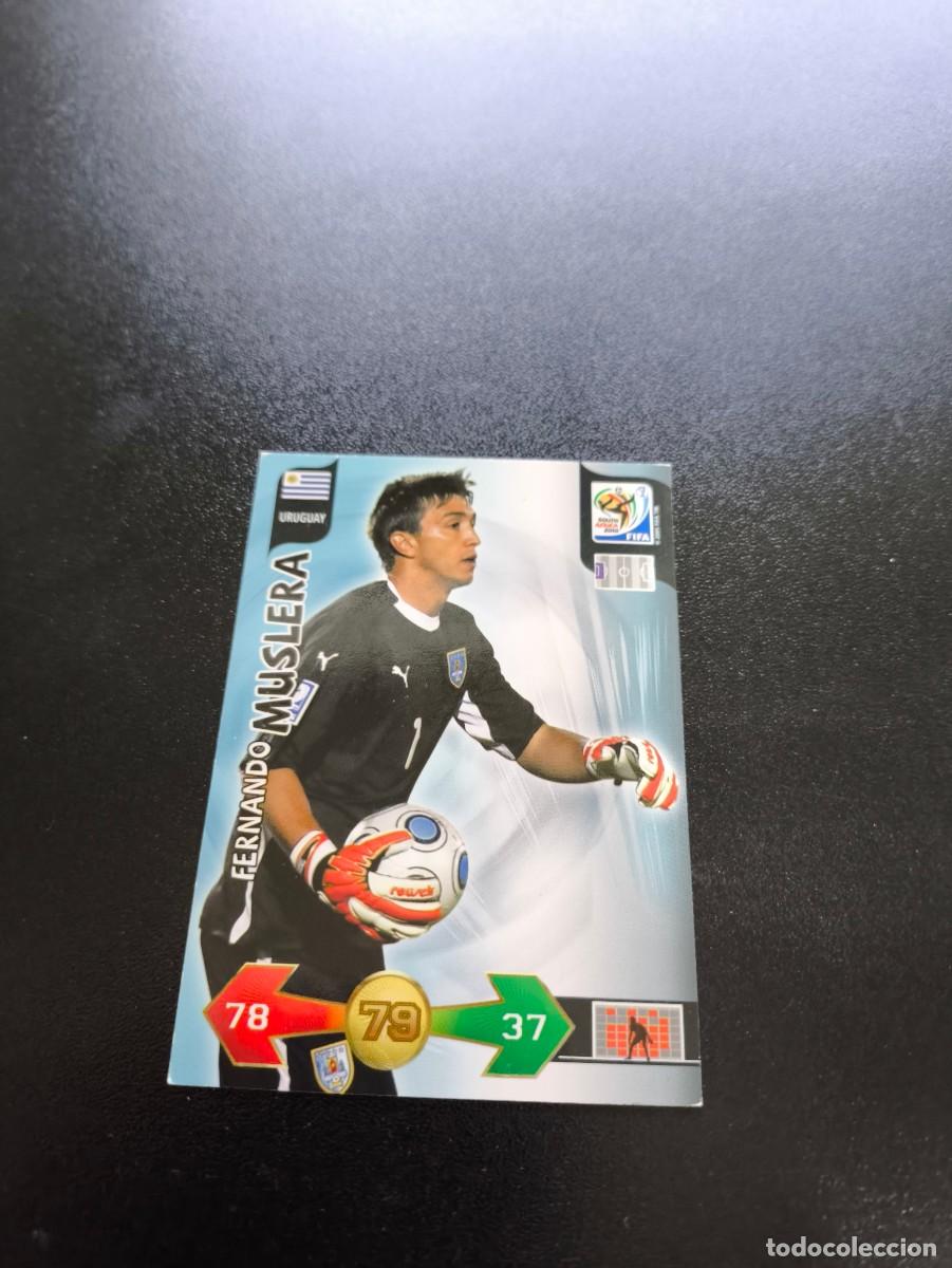 Cromos de Futebol: Fernando Muslera URUGUAY ADRENALYN XL MUNDIAL SOUTH AFRICA 2010 WORLD CUP PANINI LIGA