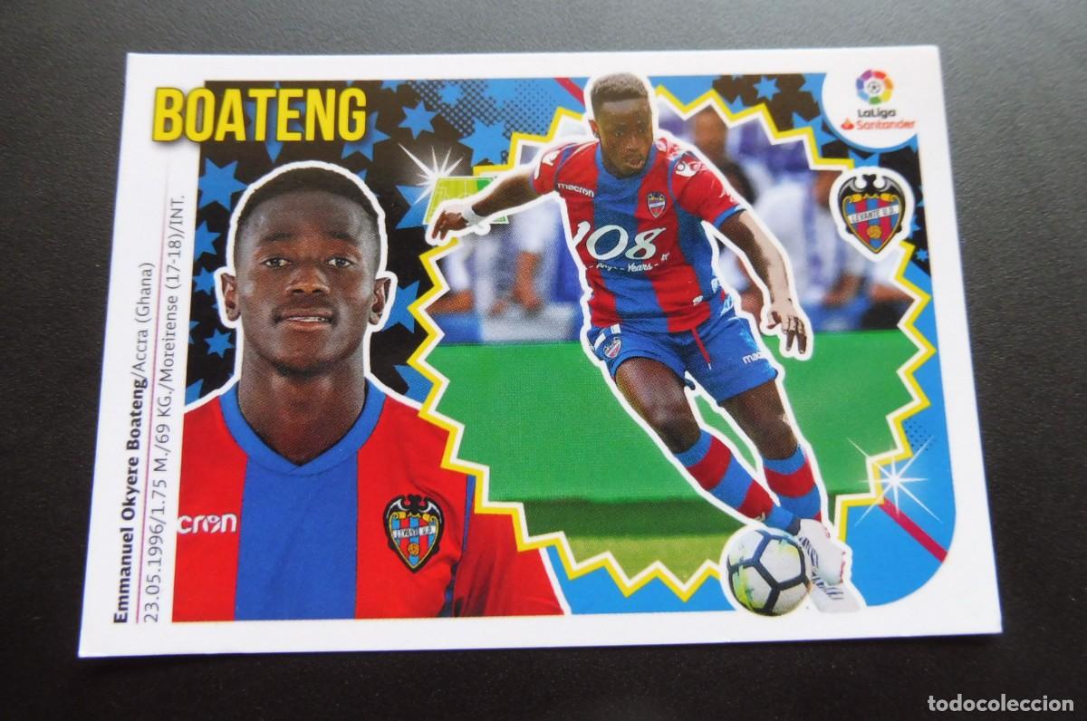 Cromos de Futebol: CROMO PANINI - LIGA SANTANDER 2018/19 ESTE - LEVANTE UD N&Uacute;M 15 - BOATENG