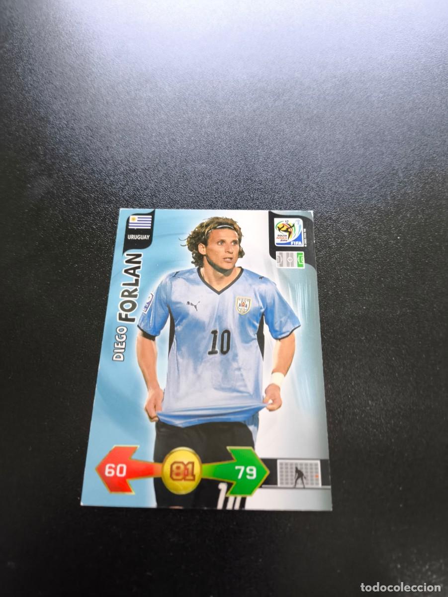 Cromos de Futebol: Diego Forlan ATLETICO DE MADRID URUGUAY ADRENALYN XL MUNDIAL SOUTH AFRICA 2010 WORLD CUP PANINI LIGA