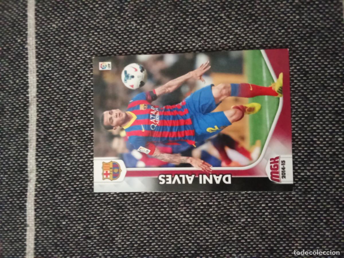Cromos de Futebol: 57 Dani Alves FC Barcelona megacracks 2014-15