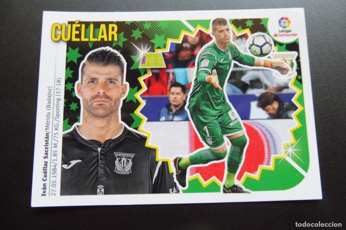 Cromos de Futebol: CROMO PANINI - LIGA SANTANDER 2018/19 ESTE - CD LEGAN&Eacute;S N&Uacute;M 1 - CU&Eacute;LLAR