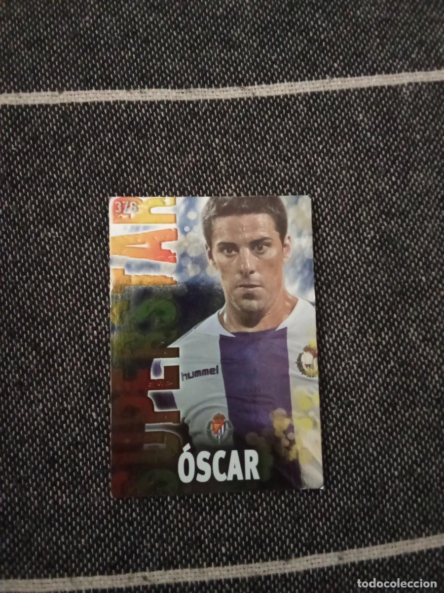 Cromos de Futebol: 375 &Oacute;scar Superstar Valladolid brillo liso quiz game collection 2014