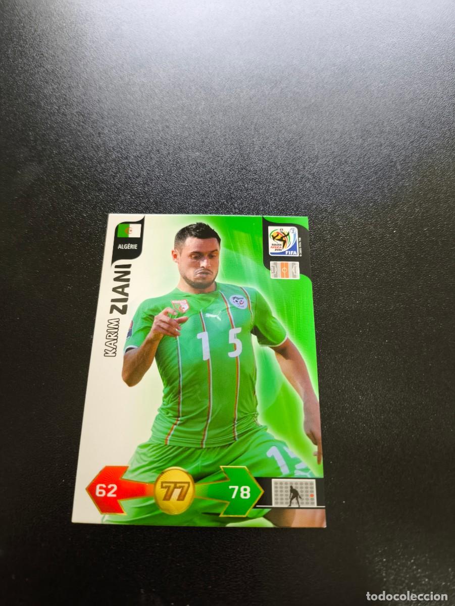 Cromos de Futebol: Karim Ziani ALGERIA ADRENALYN XL MUNDIAL SOUTH AFRICA 2010 WORLD CUP PANINI LIGA