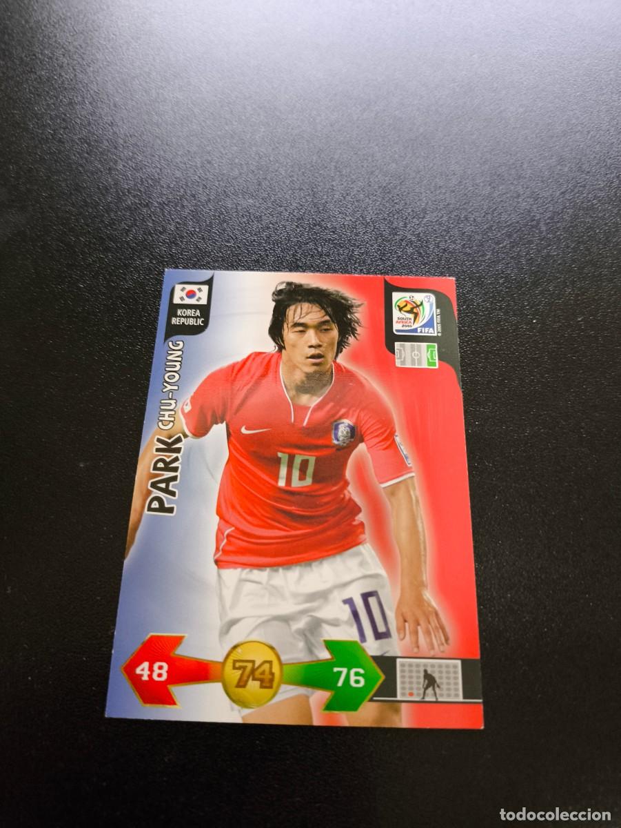 Cromos de Futebol: Park Chu-Young KOREA DEL SUR ADRENALYN XL MUNDIAL SOUTH AFRICA 2010 WORLD CUP PANINI LIGA