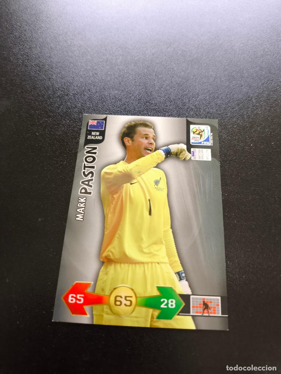 Cromos de Futebol: Mark Paston NUEVA ZELANDA ADRENALYN XL MUNDIAL SOUTH AFRICA 2010 WORLD CUP PANINI LIGA