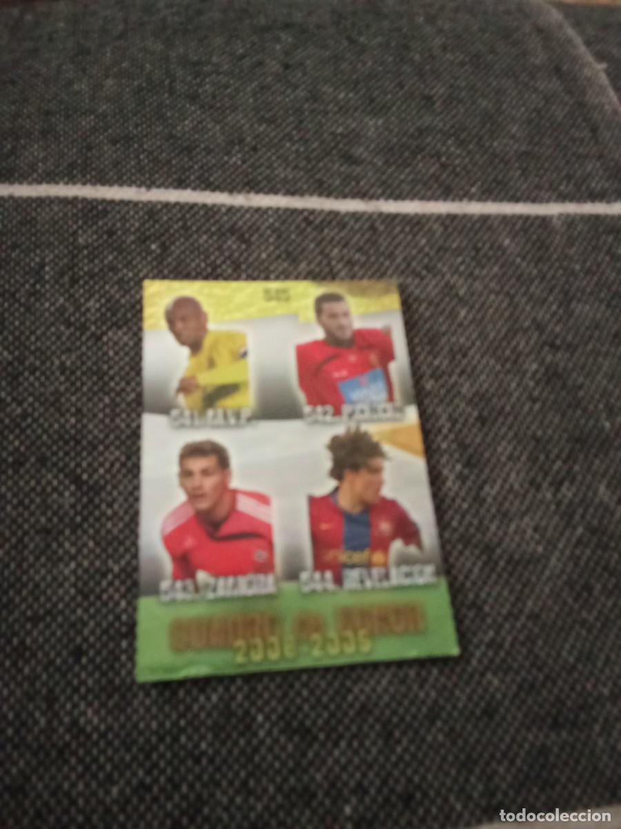 Cromos de Futebol: 545 cuadro de honor brillo liso puntas cuadradas las fichas de la liga 2009