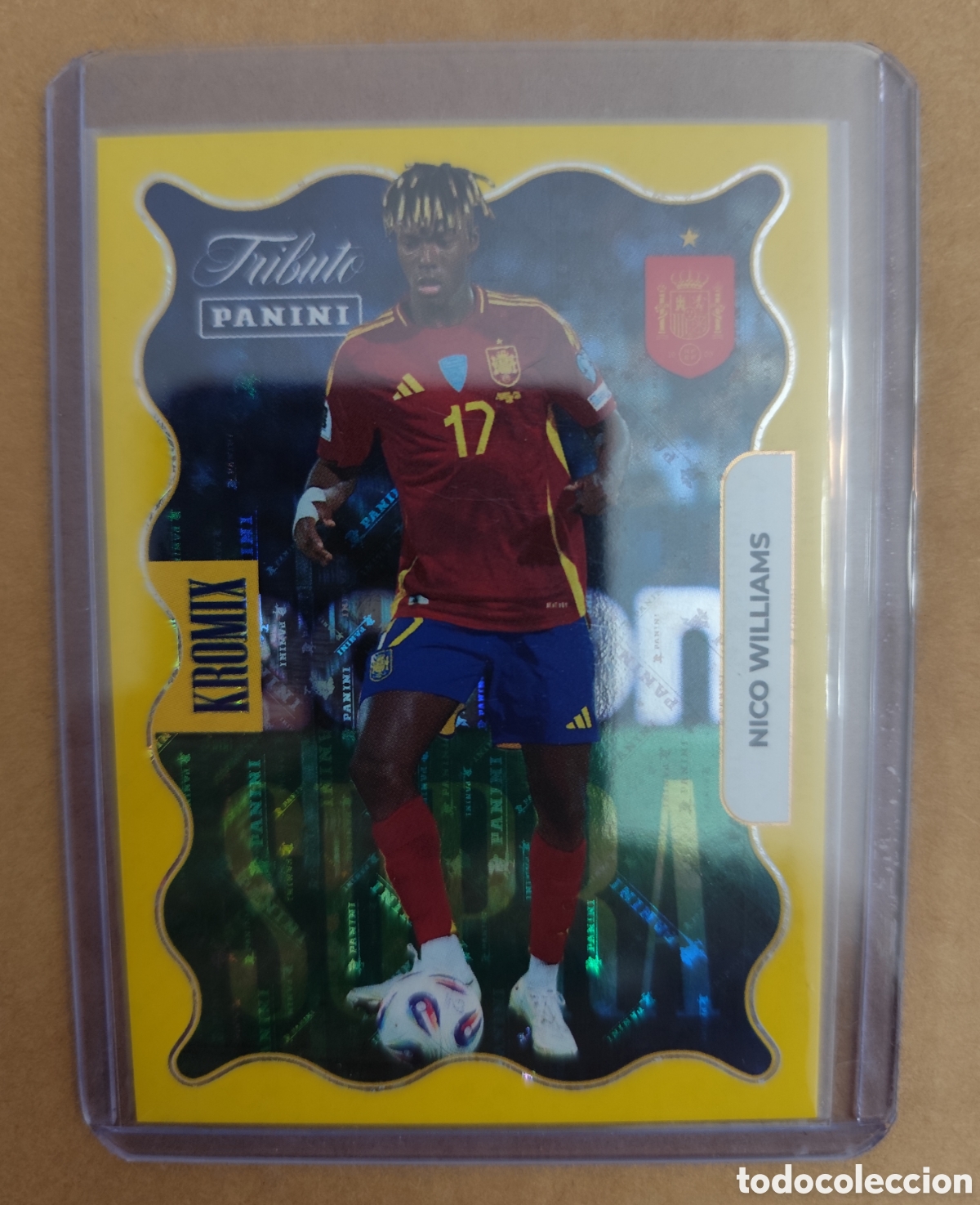 Cromos de Futebol: KROMIX NICO WILLIAMS SELECCI&Oacute;N ESPA&Ntilde;OLA 2010 2026 PANINI TRIBUTO