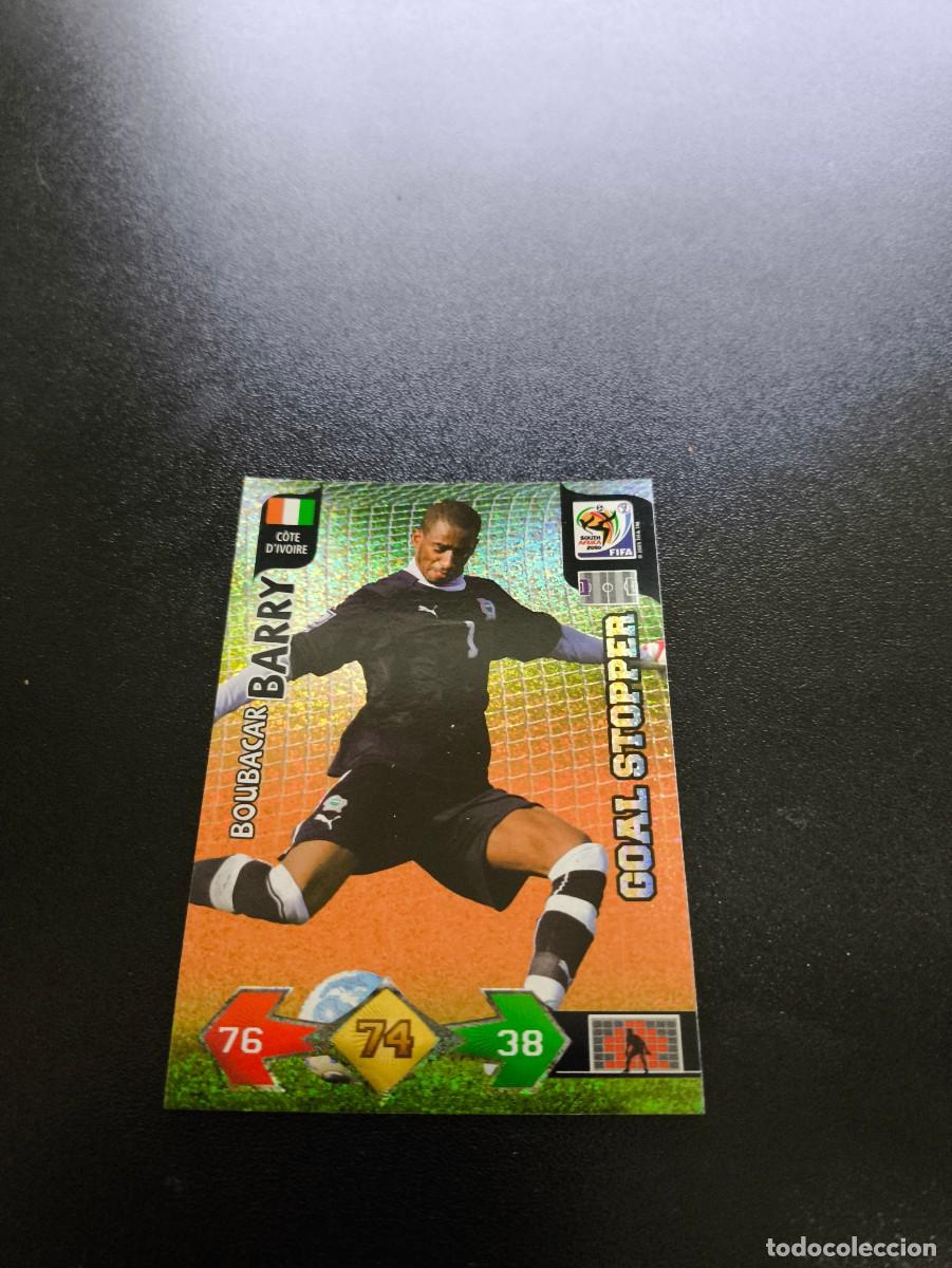 Cromos de Futebol: Boubacar Barry COSTA MARFIL GOAL STOPPER ADRENALYN MUNDIAL SOUTH AFRICA 2010 WORLD CUP PANINI LIGA