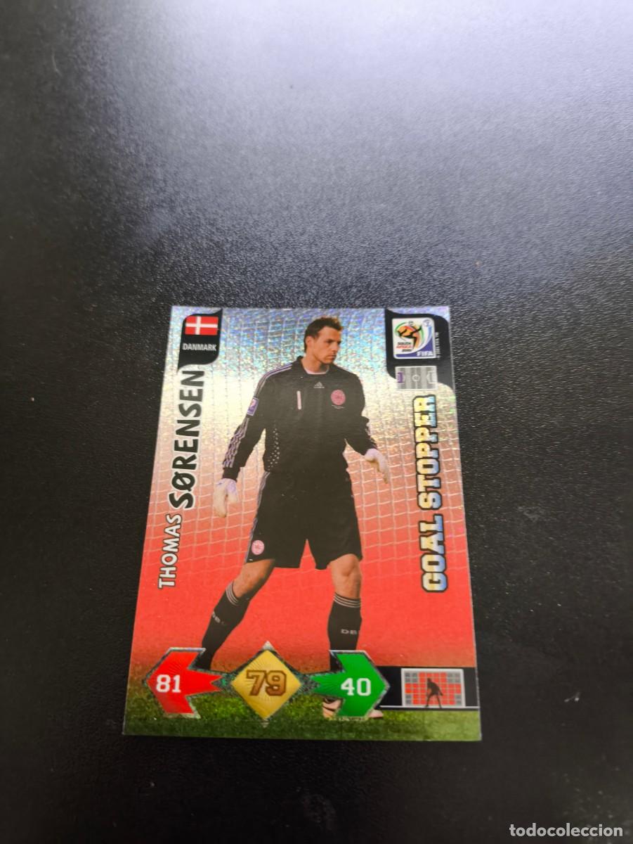 Cromos de Futebol: Thomas Sorensen DINAMARCA GOAL STOPPER ADRENALYN MUNDIAL SOUTH AFRICA 2010 WORLD CUP PANINI LIGA
