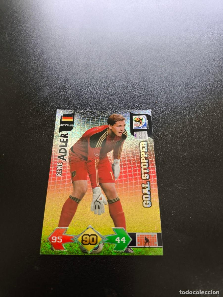 Cromos de Futebol: Rene Adler ALEMANIA GOAL STOPPER ADRENALYN MUNDIAL SOUTH AFRICA 2010 WORLD CUP PANINI LIGA